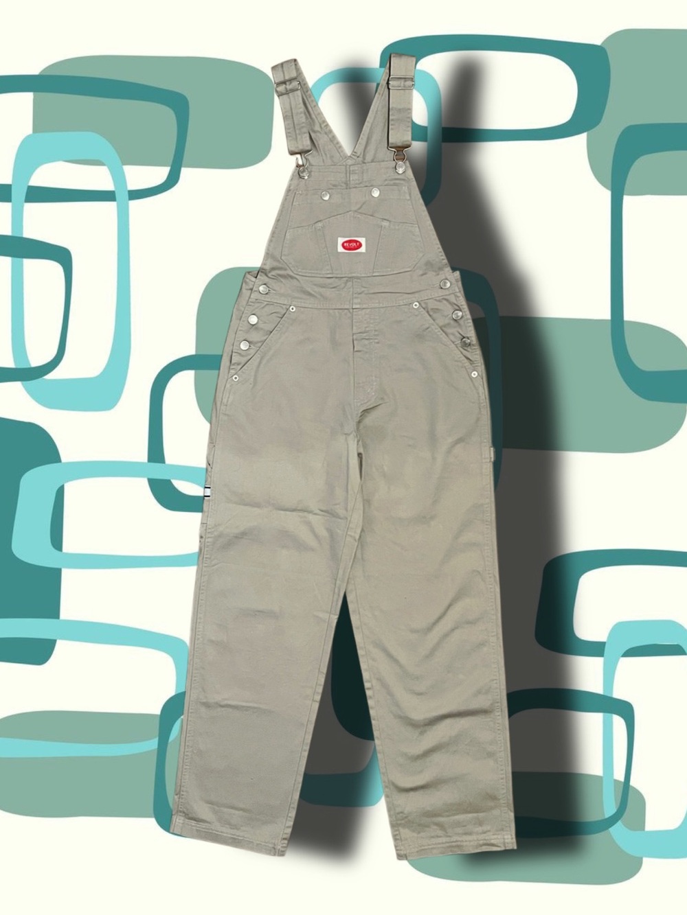 Revolt Tan Overalls/Dungarees!